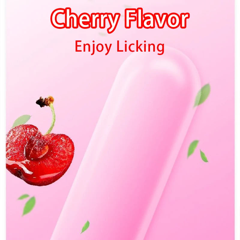 Let Her Like Blowjob Oral Sex Condoms For Men Sterile Oil Free Cherry Ultra Thin Condom Cock Penis Sleeve Sex Toys Adult Product