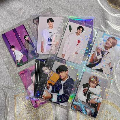 10pcs A5 Kpop Loose-leaf Collect Book Photo Cards Album Inlay Idol Card Collect Book Inner Page Stationery Birthday Gift포토카드 바인더