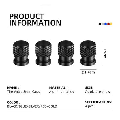 4PCS Colorful Car Accessories Car Tire Valve Cap For Leapmotor Leap T03 C11 C01 C16 T03 S01 B01 B10 C10 C16