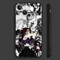 Cool K-Kokushibo Anime Phone Case For iPhone 16,15,14,13,12,11,Pro,Max,Plus,Mini,X,XS,XR,8,7,6,S,SE Soft Black Case