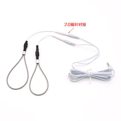 Physiotherapy Cock Rings BDSM Sex Toys For Men Sex Products Electro Shock Penis Rings Penis Extender Electrical Stimulation