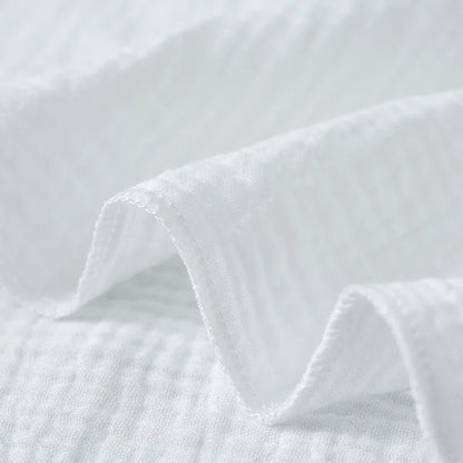 Soft Baby Nappies 100% Cotton Double Layer Washable Gauze Cloth Diapers for Newborns/Babies Ultra Thin Breathable Reusable