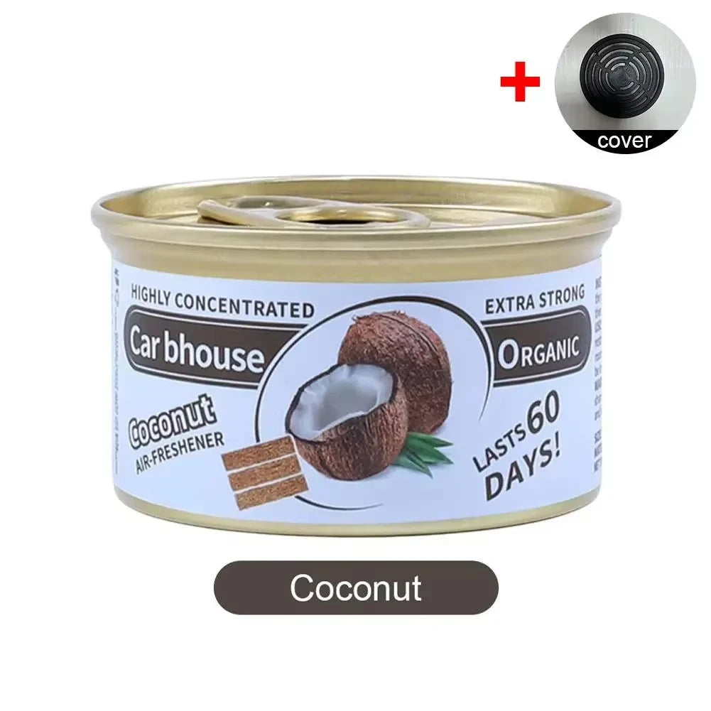 Car Air Freshener Bubble Gum Scent Organic Cans Odor Eliminator Essential Long-Lasting Strong Fragrance For Auto Home Closet