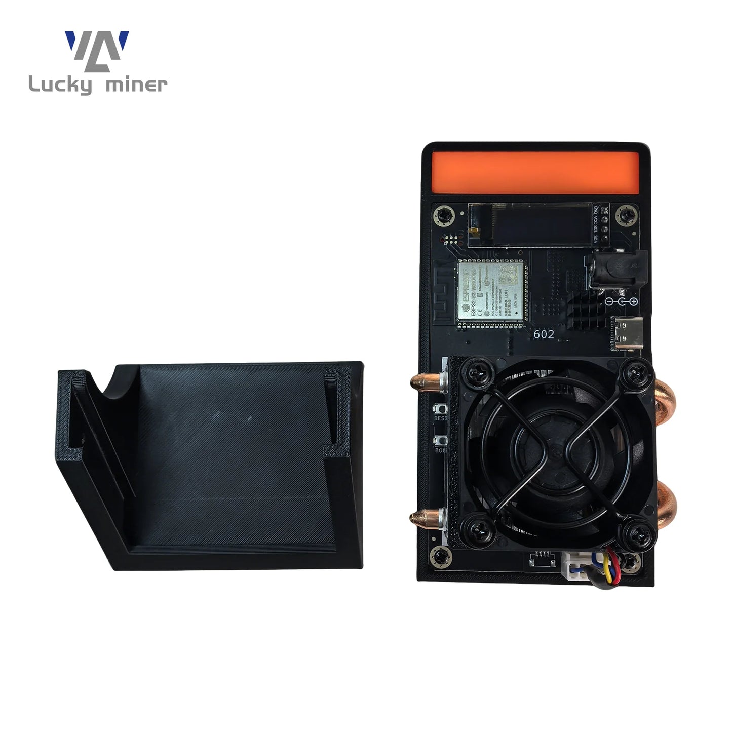 2026 Upgrade Luckyaxe  Gamma 601/602 1.7~1.8TH/s 35W Silent SHA256 ASIC Miner Low Power BTC Home Mining Machine