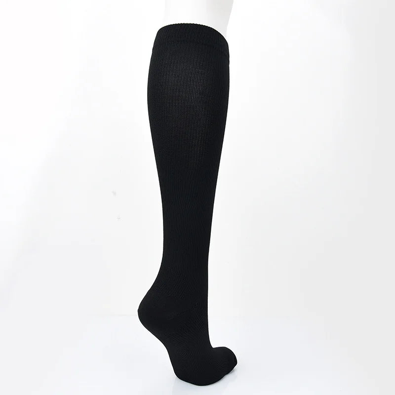 Varicose Veins Compression Socks Fit For Golf Rugby Running Hiking Sports Anti Fatigue Driving Travel Flight Women Men Sport Med