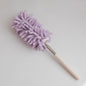 1 retractable anti-static dust brush, used for car cleaning, can clean car dust, windshield cleaning tool
