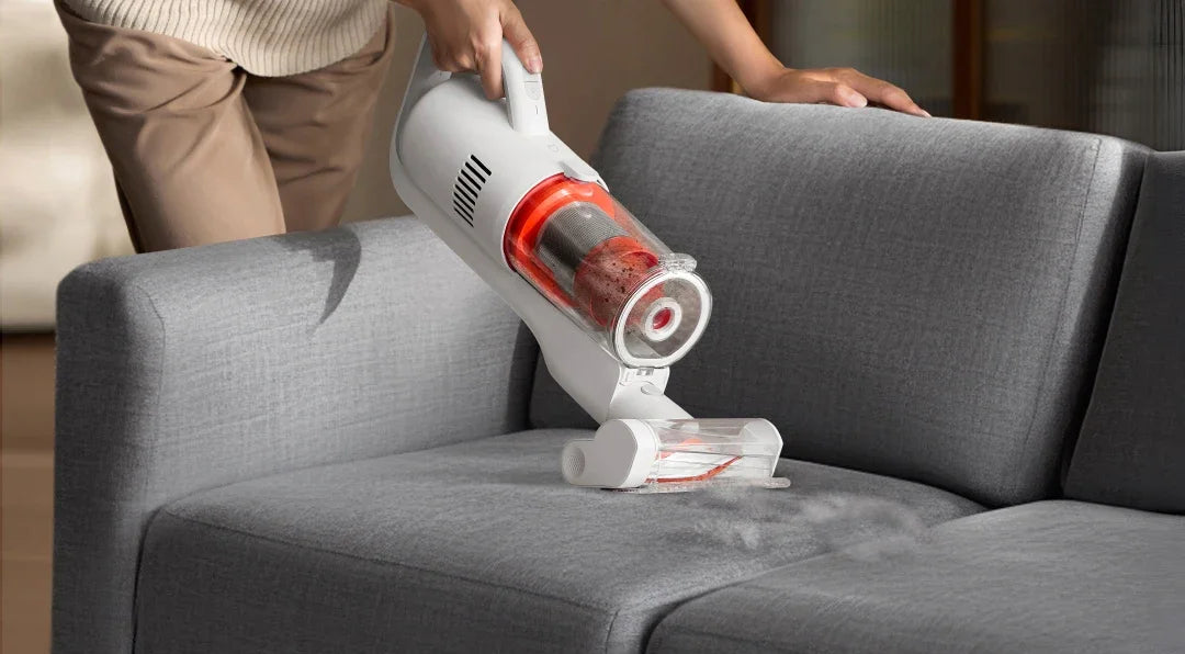 XIAOMI MIJIA 3C Handheld Wireless Vacuum Cleaners 120AW cyclone Suction Wireless Sweep Multifunctional Brush Home Car household