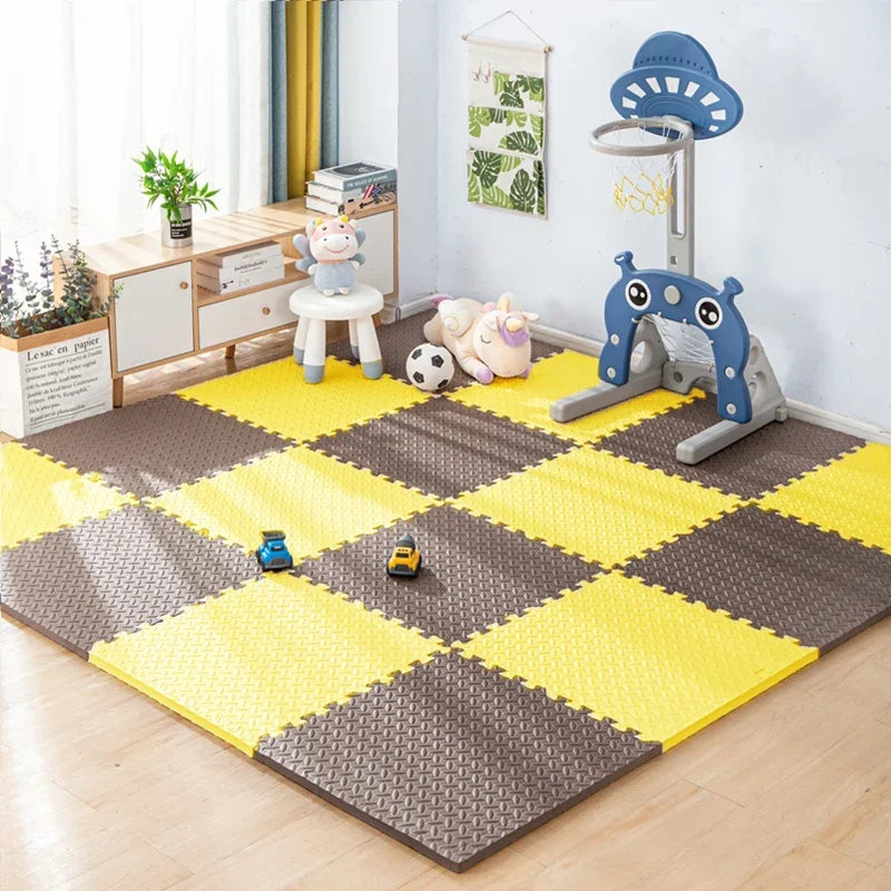 4-20Pcs Foam Baby Play Mat Puzzle Mat Kids Interlocking Exercise Tiles Rugs Floor Tiles Toy Non-slip Carpet Soft Carpet 30*1cm