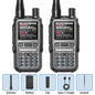 1/2PCS BAOFENG UV-5R Mini Walkie Talkie Dual PTT Wireless Bluetooth Programming Multi-Band Type-C Charge Long Range Ham Radio