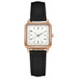Women Watches Fashion Square Arabic Dial Quartz Watch Casual Leather Strap Ladies Wristwatches Clock Gift Reloj Mujer