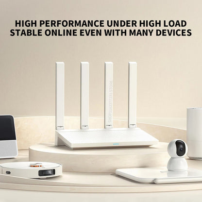 2024 NEW Original Xiaomi AX3000T Router 2.4GHz 5GHz 1.3GHz CPU 2X2 160MHz WAN LAN LED NFC Connection for Home Office Games Mi