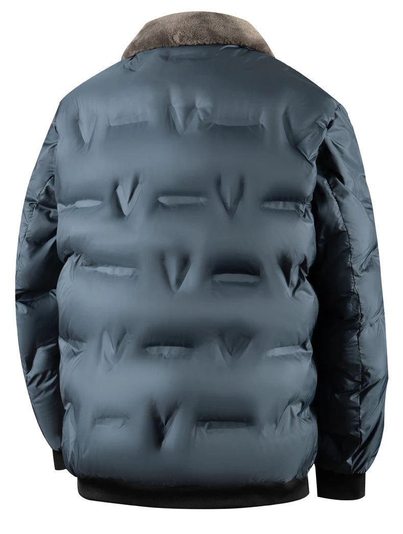 Men's Fashion Windbreaker Parka Coat Male Jacket Autumn Winter Overcoat Windproof Casual Warm Hombre New Streetwear Outdoors