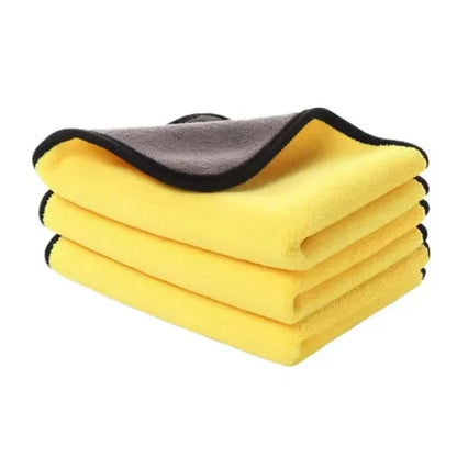3/5/10Pcs Car Wash Microfiber Towel 30*30CMCar Cleaning Drying Cloth Care Cloth Car Wash Towel Kitchen Towel