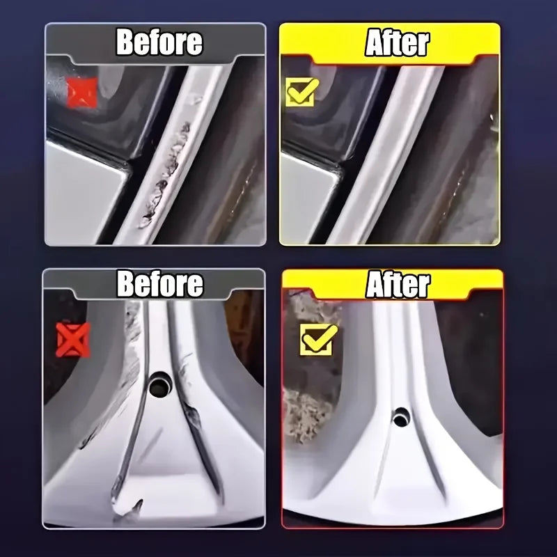 Car Wheel Scratch Repair Wax - Nano Repair Technology, Quickly Removes Wheel Scratches, Restores Shine and Beauty, Wheel Maintenance and Polishing Care