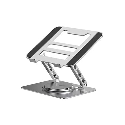 360 Rotating Aluminum Alloy Adjustable Desk Laptop Stand for Macbook Air Pro Foldable Soporte Notebook Desktop Holder Accessory