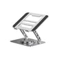 360 Rotating Aluminum Alloy Adjustable Desk Laptop Stand for Macbook Air Pro Foldable Soporte Notebook Desktop Holder Accessory