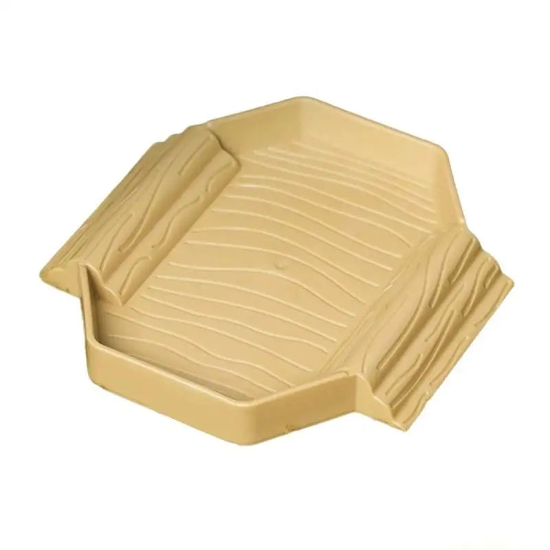 QX2E Small Plastic Turtles Bathing Pool Multifunctional Design Water Basin For Baby Reptiles Easy Cleaning And Portable Use