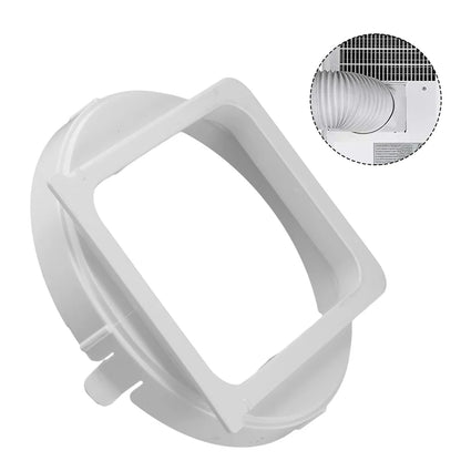 For Comfee Portable Air Conditioner Hose Adapter with Square to Round Interface 5 9 Inch Diameter Exhaust Pipe Body Connector