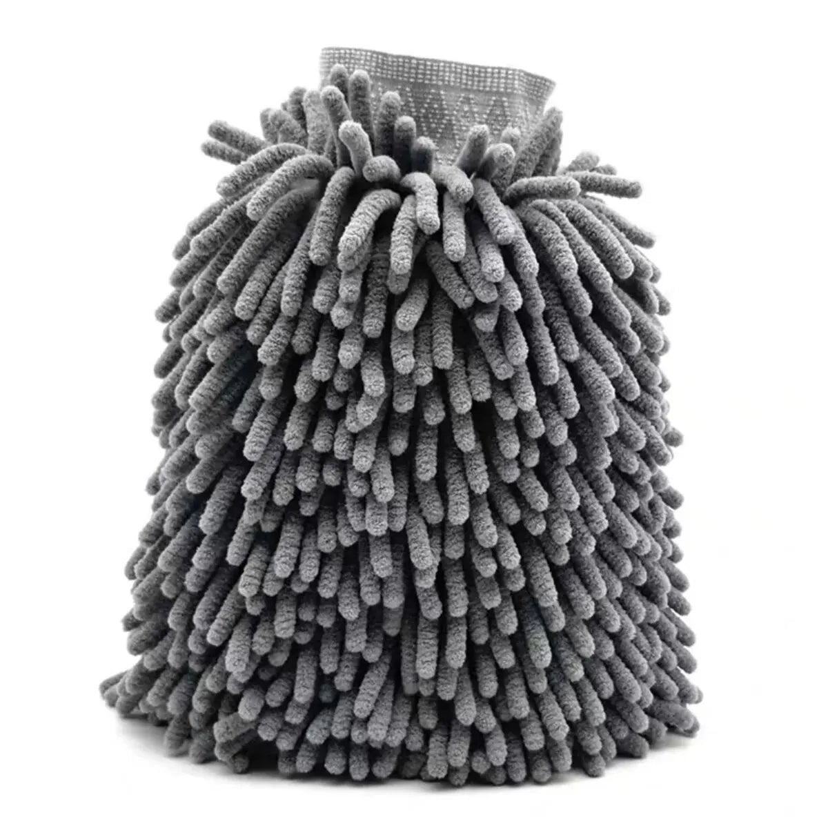 Microfiber Car Wash Mitt Double Sided Chenille Auto Gloves Ultra Absorbent Sponge Scratch Free Cleaning Towel Soft Detailing Mitten