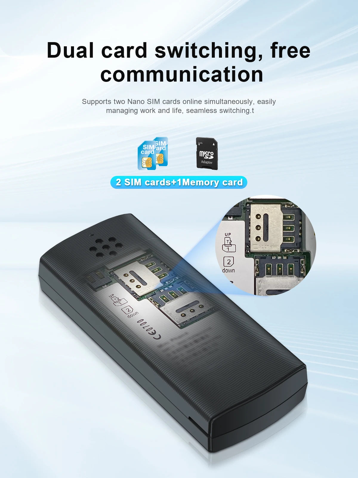 SERVO BM150 Super Small Feature Mobile Phone 2 SIM Standby Speed Dial Auto Call Record Blacklist Mini Button Smallest Telephones