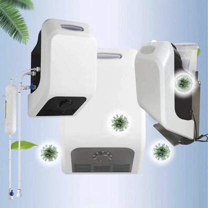 Commercial Humidifier Wall-mounted Spray Ultrasonic Air Humidifier Connect To Water Tap Air Purifier Diffuser Mist Maker Fogger