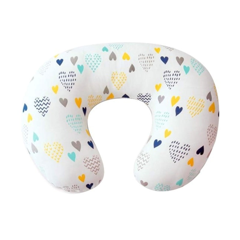 Removable Nursing Pillow Cover Newborn Bedding U-Shape Nursing Pillow Covers Lovely Printed Breastfeeding Pillow Cover
