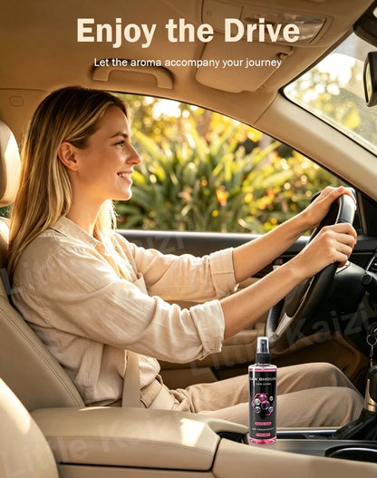 1pcs 245ml Car Air Freshener Spray, 8 Scents, Long-Lasting Odor Eliminator for Car & Home