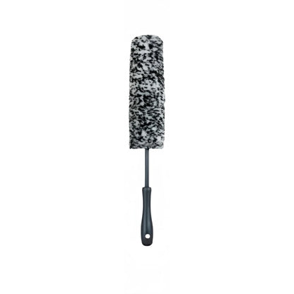 Auto Wheel Rim Brush Soft Bristle Long Car Tire Detailing Washing Tool for Exhaust Tips Engine Vehicle Motorcycle Truck SUV RV