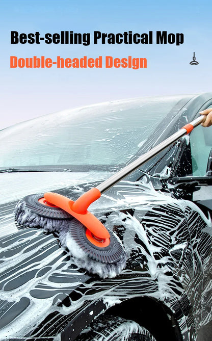 LEIBOO Car Cleaning Wash Multipurpose Kit Microfiber Brush Mop Sponge Wipe Auto Home Tools Universal Clean Accessories