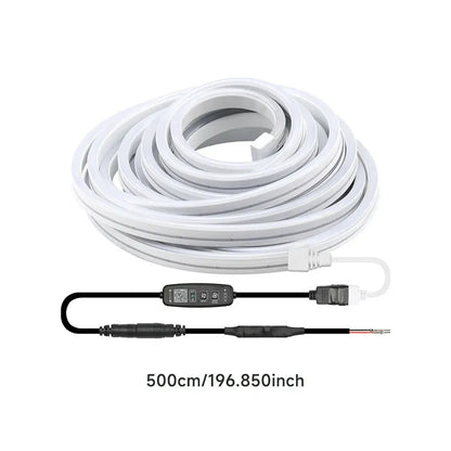RGB 5M Car Rear Trunk Brighten LED Strip Multifunctional for Waterproof Flexible Light APP Control Connector Plug & Play 12V