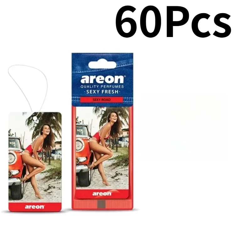 Girl Poster Car Air Freshener 6 Styles 20‑120 Pack Hanging Scent Paper Cards For Auto Closet Home Decor