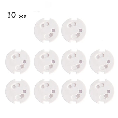 Baby Safety Socket Covers 10pcs Electrical Plastic Outlet Protectors Child Safe Socket Security Protection