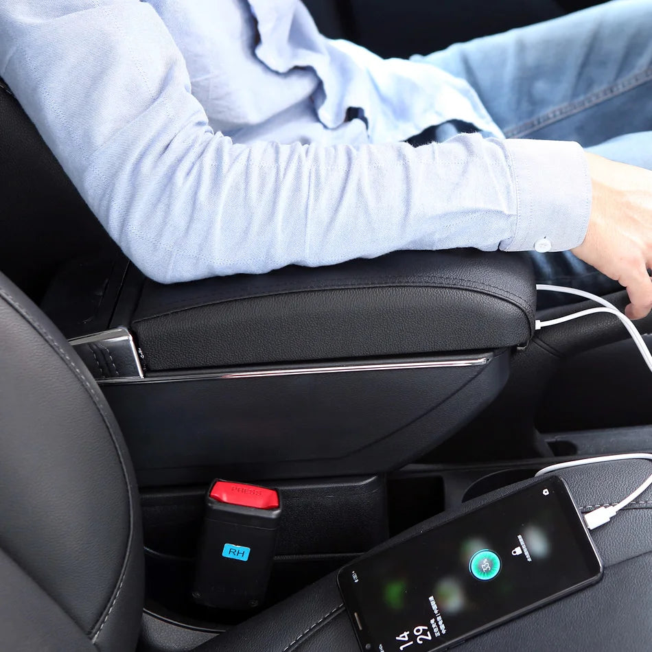 For Kia Picanto Armrest Box For Kia Picanto 3X-Line interior Retrofit parts car accessories Storage box Simple installation