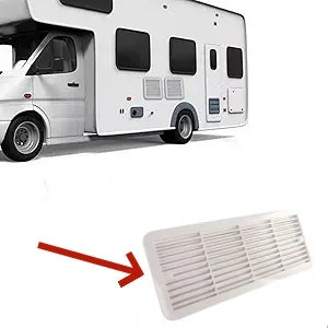 For Thetford Fridge Vent Assembly Grille White 483mm X 186mm For Caravan Motorhome RV Parts Accessories 62445480