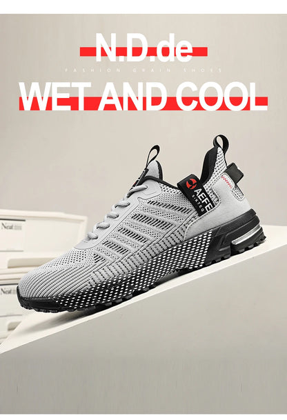 New Men Running Shoes Breathable Outdoor Sports Shoes Lightweight Sneakers for Men Comfortable Athletic Training Footwear