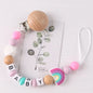 Baby products Beech clip silicone pacifier chain