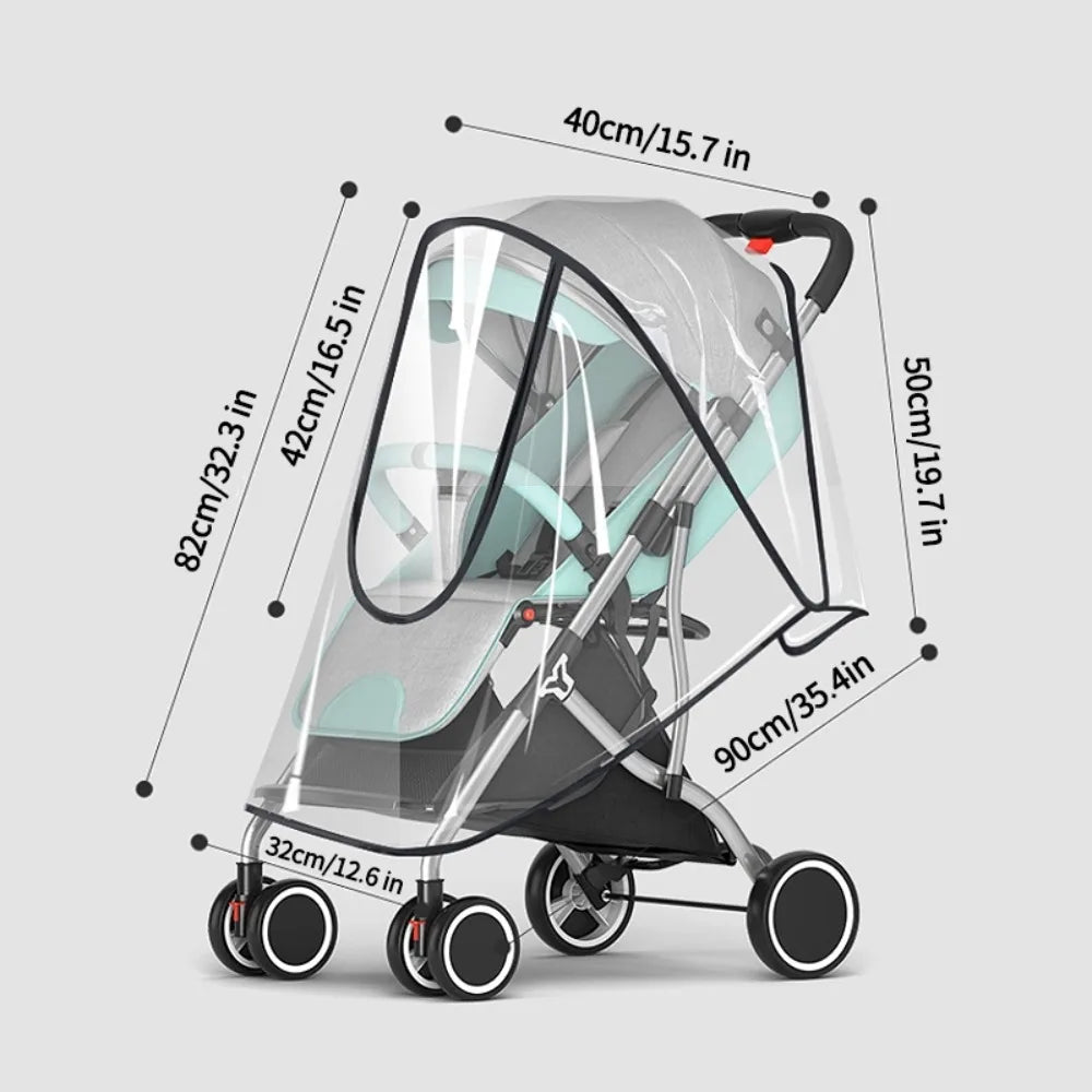 Universal Portable Weather Stroller Stroller Rain Cover Rain Cover  Car Cover