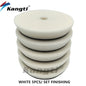 Kangti Car Polishing Pad Kit 3 Inch Self-Adhesive Buffing Wheel Car Detailing Waxing Sponge Pads Auto Care Cleaning Tool