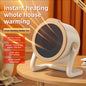 Portable desktop electric heater suitable for home and office use Mini fan heater suitable for desktop use and foot warmer