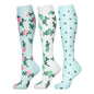 3/6Pairs Compression Socks Outdoor Sports Riding Compress Stretch Stockings Nurse Calf Pressure Leg Socks Swollen Varicose Veins