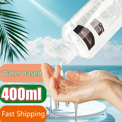 500/400ml Anal Lubrication Water-based Semen Sex Lubricant Love Gel Sex Lube Couples Gay Vaginal Oil Masturbation Toy Lubricants