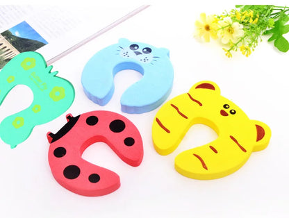 7pcs/set Door Stops Blocker Baby Door Stop Baby Protections Baby Door Security Protection for Children Door Pinch Guard Hinge
