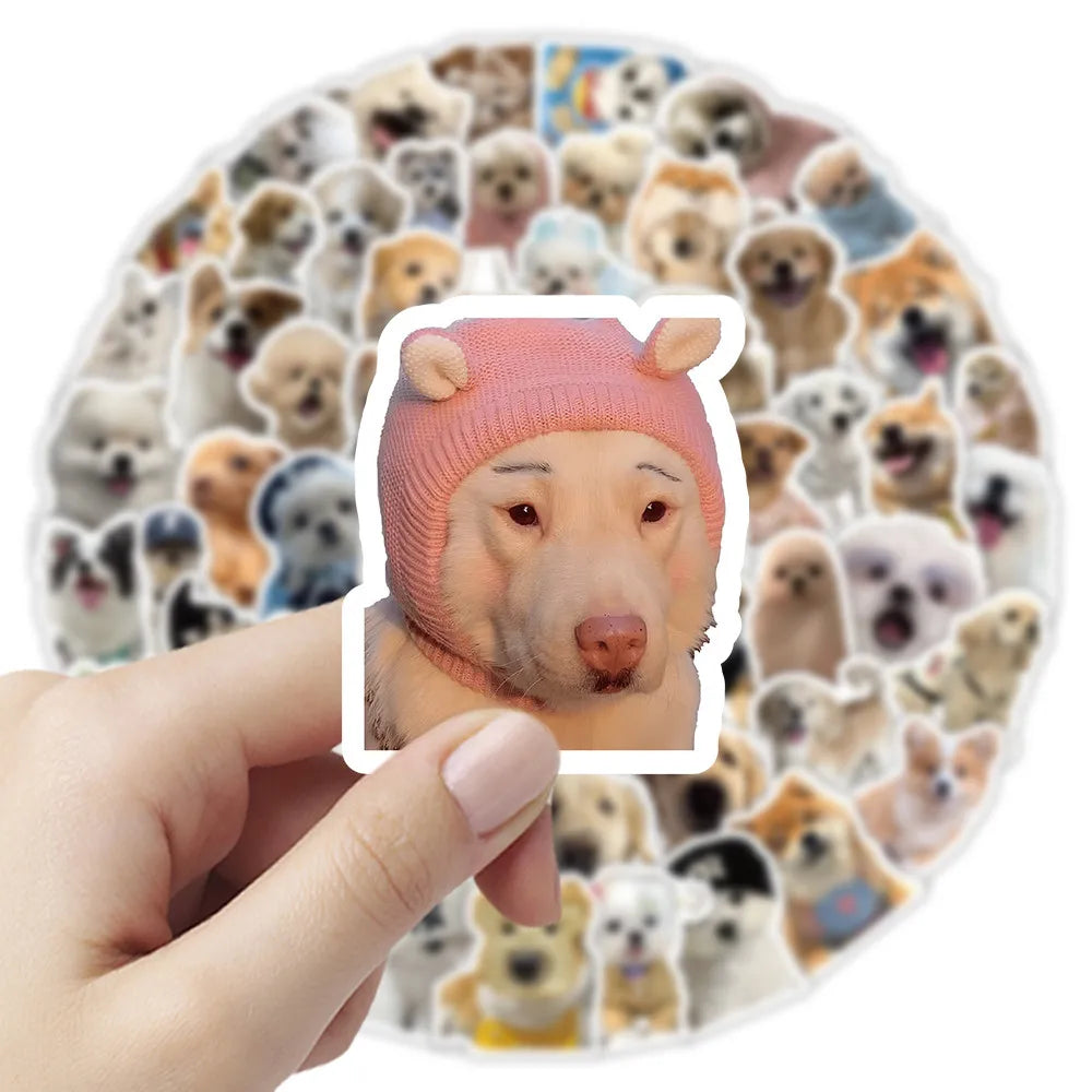 103 Pcs Cute Dog Stickers - Adorable Decals for Journals, Phone Cases, Water Bottles & DIY Crafts LanLanStickersWorld