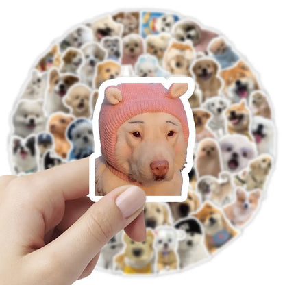 103 Pcs Cute Dog Stickers - Adorable Decals for Journals, Phone Cases, Water Bottles & DIY Crafts LanLanStickersWorld