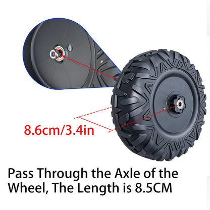 33CM/13'' 25CM/10'' PU Solid Rubber Tire for Children Electric Ride on Toy Car Power Wheels ﻿Alligator Tires Wheels Upgrade Part