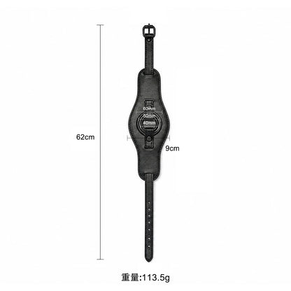 Sex toy SM leather with three-ring strap adjustable unisex private toy female penis