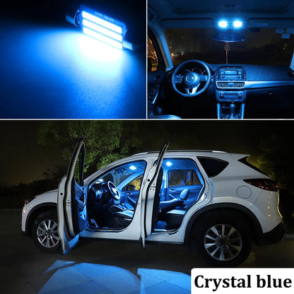 ABRIGHT Car Interior LED Light Canbus For Seat Ibiza 6P 6J 6L FR 1993-2020 Accessories Map Dome Trunk Glove Box Indoor Lamp Kit