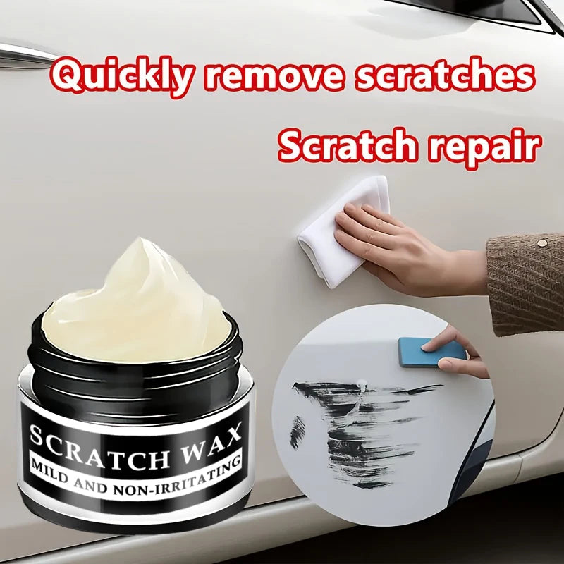 Glass Polishing Compound Wax, Cleaner, Window Cleaner, Scratch Remover for Glasses, Car Glass Cleaning Powder, Safety Windshield Polishing Paste