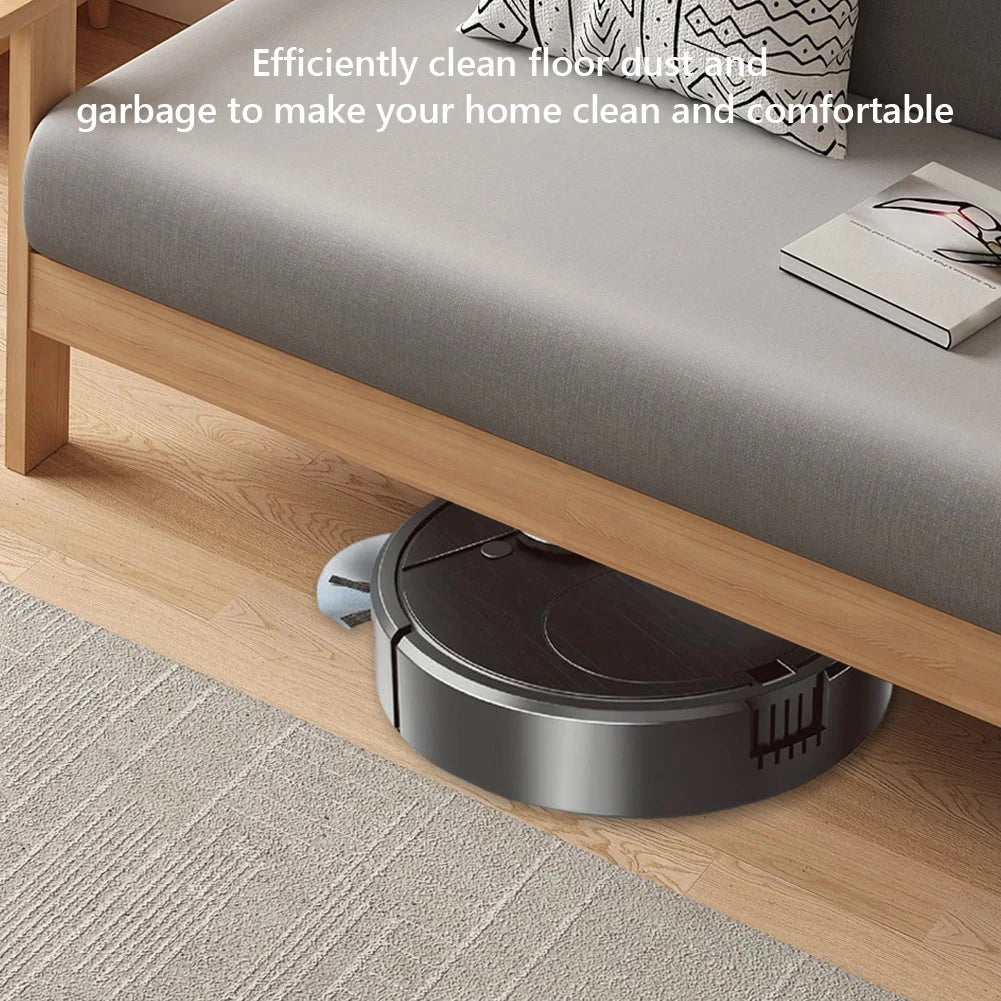 3 In 1 Smart Sweeping Robot Multi-Purpose Intelligent Wiping Floor Robot Rechargeable Automatic Cleaning Machine for Dust Remove