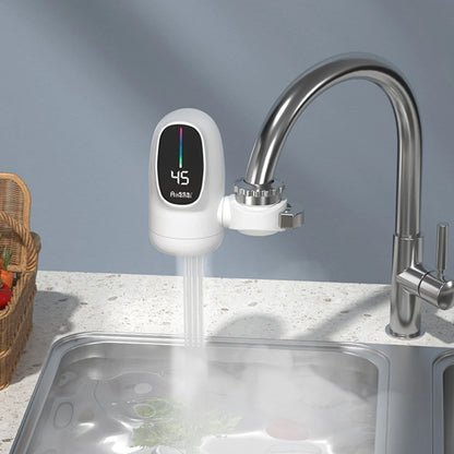 3000W Mini Electric Instant Water Heater 220V 110V Heating Faucet for Tap Tankless Kitchen Bathroom Hot Water Digital Display온수기